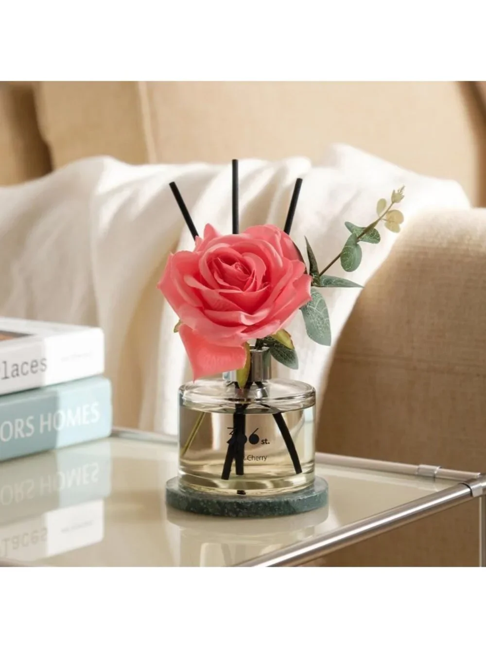 Vanilla Lavender Reed Diffuser Set, 200ml Home Fragrance, Scented Oils Decor